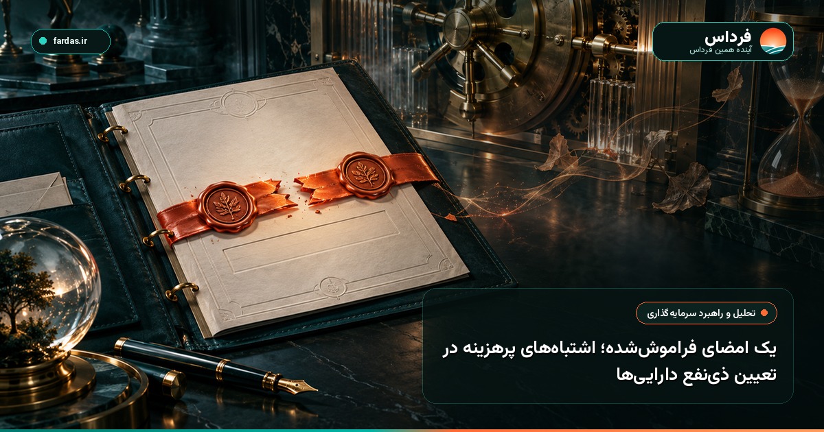 یک امضای فراموش‌شده؛ اشتباه‌های پرهزینه در تعیین ذی‌نفع دارایی‌ها