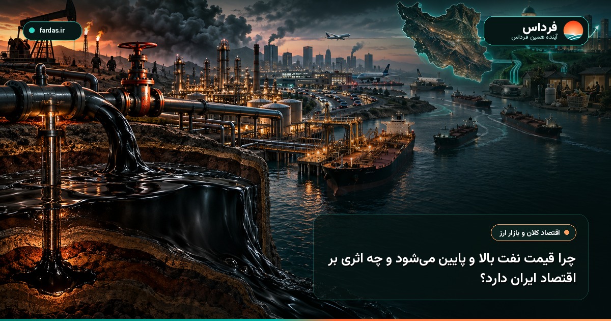 چرا قیمت نفت بالا و پایین می‌شود و چه اثری بر اقتصاد ایران دارد؟