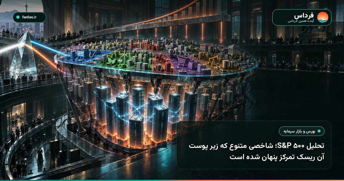 تحلیل S&P 500؛ شاخصی متنوع که زیر پوست آن ریسک تمرکز پنهان شده است