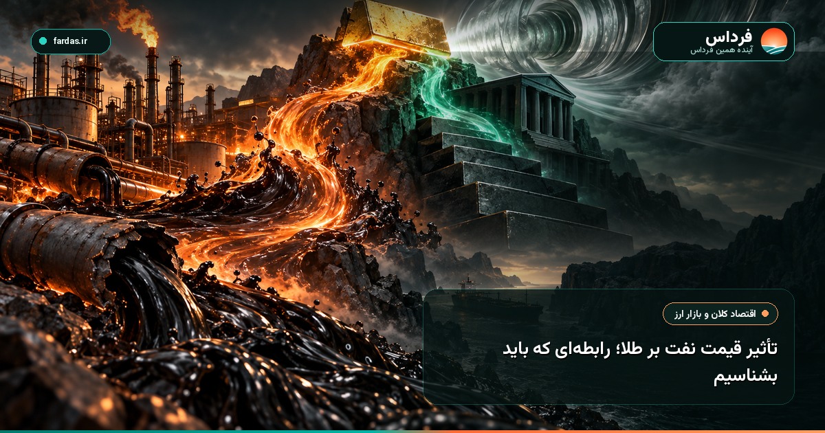 تأثیر قیمت نفت بر طلا؛ رابطه‌ای که باید بشناسیم