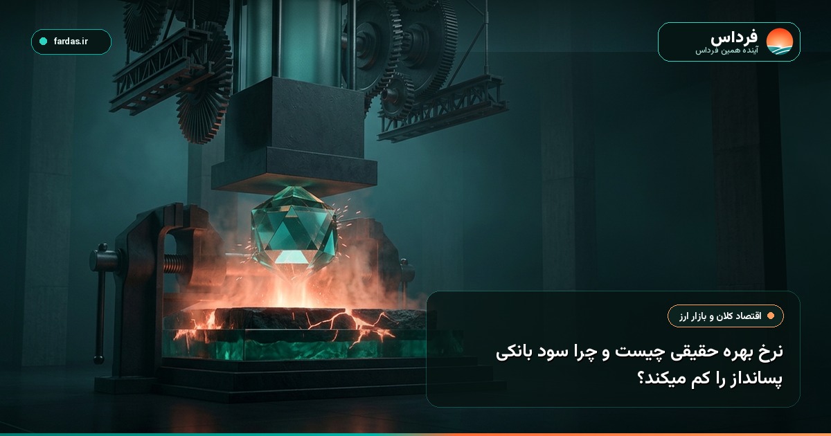 نرخ بهره حقیقی چیست و چرا سود بانکی پسانداز را کم میکند؟