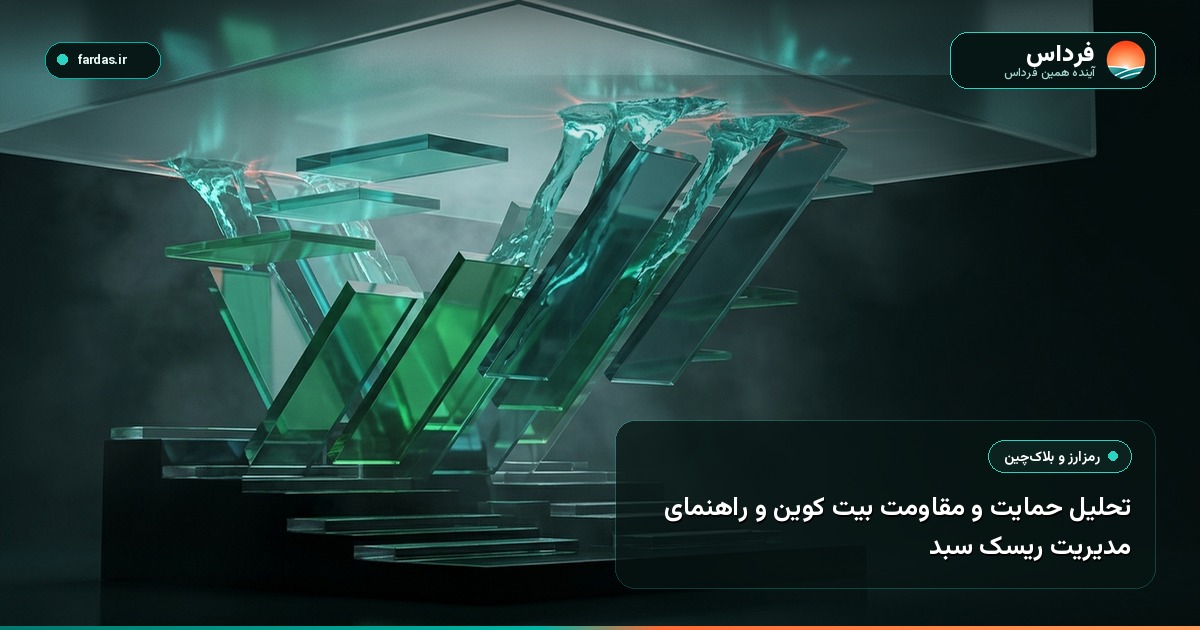 تحلیل حمایت و مقاومت بیت کوین و راهنمای مدیریت ریسک سبد